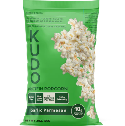 Kudo Protein Popcorn Garlic Parmesan